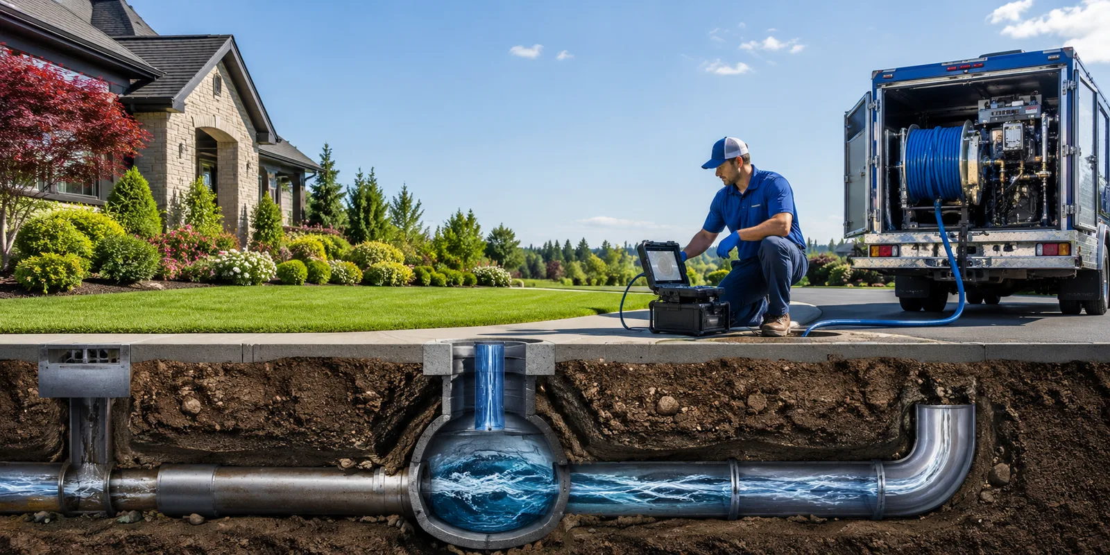 Drainage restoration information for Delcambre, LA